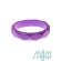 Молочный браслет из пищевого силикона, фиолетовый