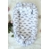 Кокон-гнездышко для новорожденных Babynest Clouds Silver