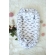 Кокон-гнездышко для новорожденных Babynest Clouds Silver