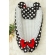 Гнездышко-кокон для новорожденных Babynest Minnie black dots