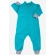 Флисовый комбинезон детский (поддева) Light, бирюзовый