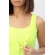 Майка поло для кормящих и беременных, желтый неон