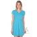 Платье-кимоно для дома YammyMammy (ямми мамми) трикотажное, цвет "бирюзовый"