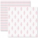 Набор пеленок SwaddleDesigns - Marquisette 2-Pack Little Bunnie Simple Stripes