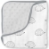 Одеяло муслиновое с флисом SwaddleDesigns Snuggle Blanket, Black Hedgehog