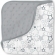 Одеяло из муслина с флисом SwaddleDesigns Snuggle Blanket, Starshine Shimmer Sterling
