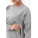 Джемпер для кормящих и беременных, цвет серый меланж