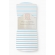 Пеленка детская тонкая SwaddleDesigns Маркизет Simple Stripes Pstl Blue