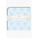 Фланелевая пеленка для новорожденных Swaddle Designs, Ultimate Gray Fox Pstl Blue