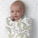 Пеленка фланелевая для новорожденных Swaddle Designs Ultimate Gray Fox Pstl Pink