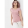 Футболка для кормящих и беременных, пудрово-розовая