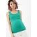 Майка для беременных и кормящих, зеленая