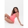 Купальник для беременных танкини, розовый неон