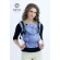 Эрго-рюкзак для новорожденных Diva Milano Veneziano Azzurro Simple One!