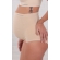 Бандаж трусы для беременных с косточками бесшовный, бежевый