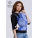 Эрго-рюкзак для новорожденных Diva Azzurro Simple One! со льном