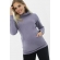 Толстовка для кормящих и беременных флисовая, сиреневая