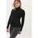 Водолазка для беременных и кормящих Гольф, черная
