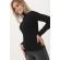 Водолазка для беременных и кормящих Гольф, черная