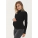 Водолазка для беременных и кормящих Гольф, черная