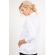 Блуза-рубашка для беременных и кормящих, цвет белый