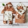 Комплект на выписку демисезонный швами наружу, Teddy (6 предметов)