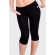 Бриджи для беременных и родивших с низкой талией, черные