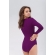 Боди для беременных и кормящих, фиолетовый
