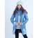 Слингокуртка зимняя 3 в 1 Diva Outerwear Celeste Snowflakes