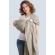 Переноска для детей - Слинг с кольцами Баюшка однослойный нешарфовый, Linen серый