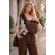 Слинг переноска на бедро Diva Milano, Velvet Brown