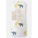 Пеленка детская тонкая SwaddleDesigns Маркизет Y Giraffe/Elephant