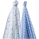 Набор пеленок SwaddleDesigns Swaddle Duo BL Chickies/Chevron