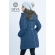 Слингокуртка зимняя 4 в 1 Diva Outerwear Azzurro