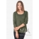 Туника трапеция для кормящих и беременных, цвет хаки