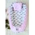Гнездышко-кокон для новорожденных Babynest Rose Ashes