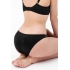 Трусы для беременных и после родов Angelika из микрофибры, черные