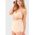 Бандаж трусы послеродовой утягивающий с косточками, бежевый